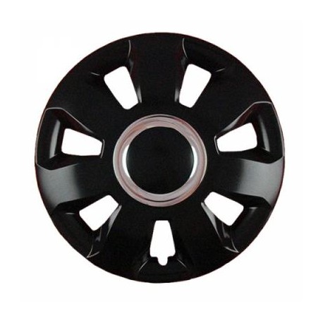 Комплект колпаков Jestic 14 ARES RING BLACK (4 шт)