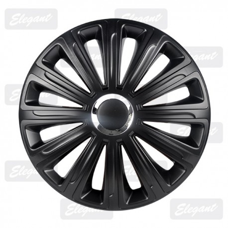 Колпак ELEGANT 13 TREND RC black (4 шт.)